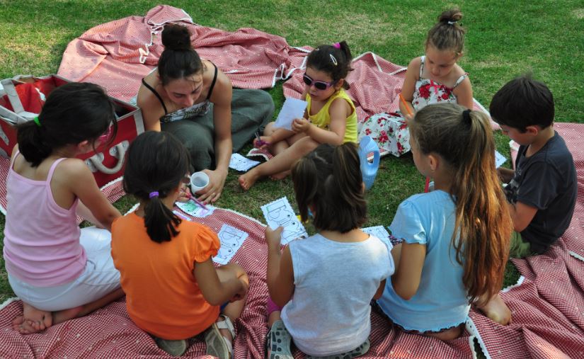 Prima della campanella una settimana in fattoria con Gail, madrelingua inglese