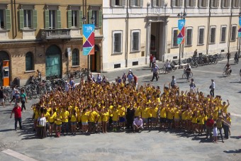 RAVENNA: I RAGAZZI DELLE MAGLIETTE GIALLE RAVENNA 2019---FOTO FIORENTINI