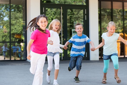 Un miglio di corsa intorno alla scuola. E i bambini sono più motivati