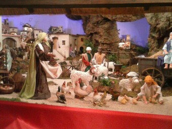 Presepe famiglia Gualtieri