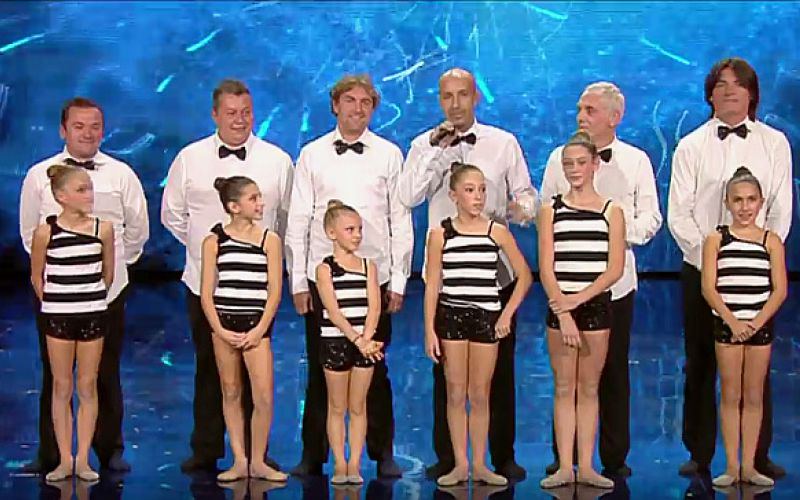 Papà e figlie ginnaste sul palco: da Ravenna a Canale 5