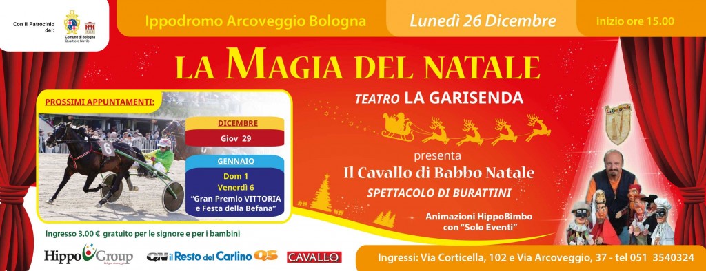 magia natale ippodromo