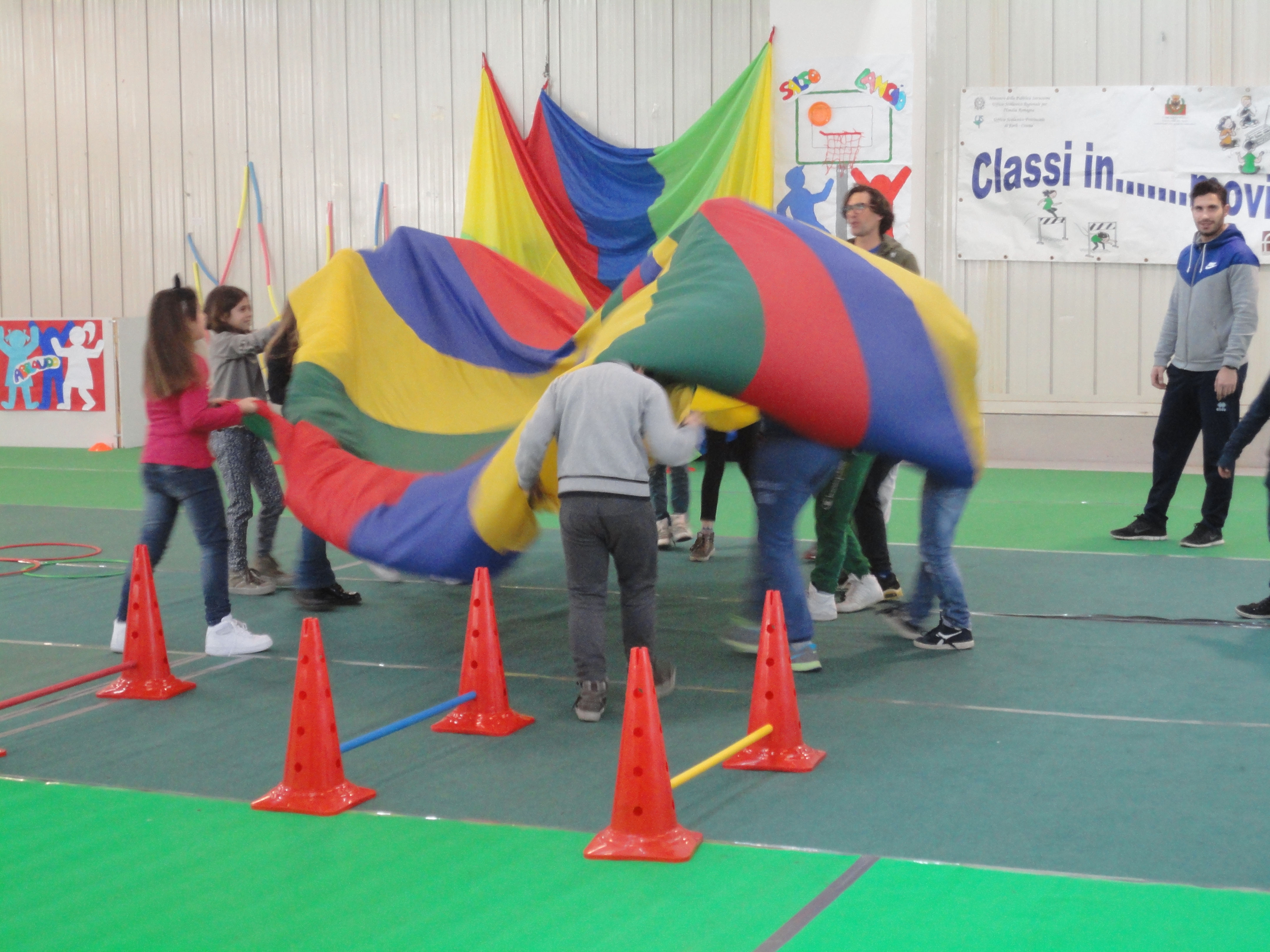 Classi in movimento: a Happy Family la "nuova" ora di ginnastica