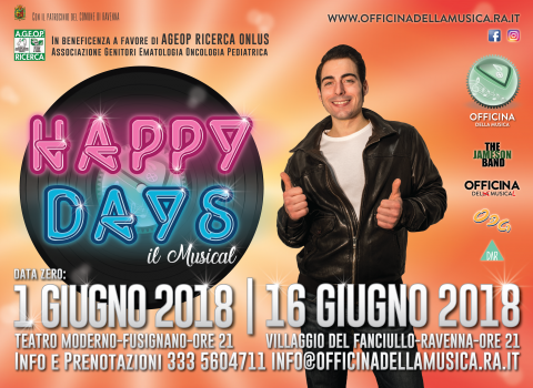 Ravenna, musical "Happy Days" per i bimbi malati di tumore